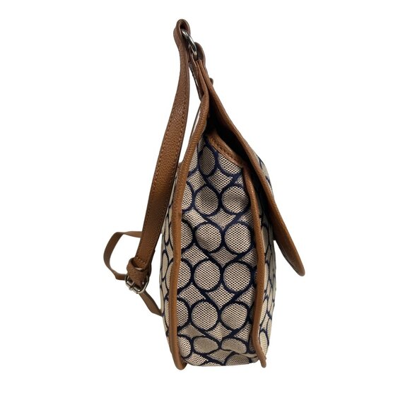 Nine West Women's Crossbody Blue and Tan Meduim Shoulder Bag - Picture 4 of 14
